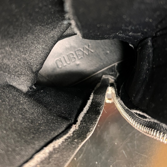 Women’s Dolls Kill Knee High Rainbow Pride Parade Platform Buckles Stompin Boots - Picture 9 of 11